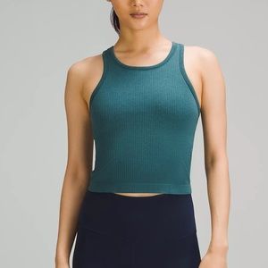 Lululemon ebb to street cropped tank